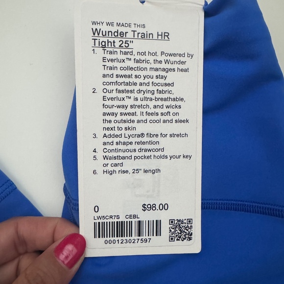 NWT LuLuLemon leggings - Picture 2 of 4